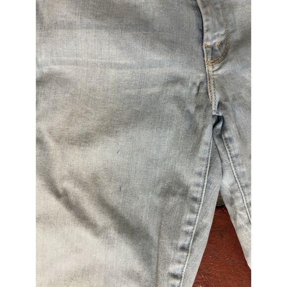 Mother Looker Ankle Fray Jeans Sweet Talk Me Light Wash Size 26 - Picture 5 of 12